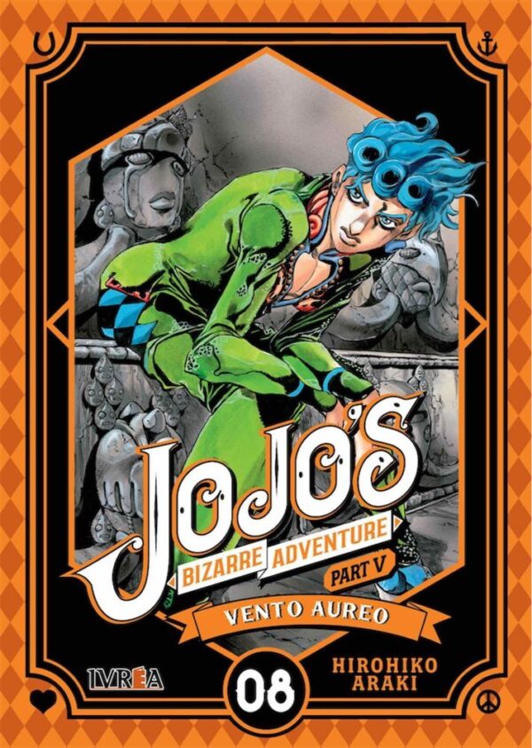 JoJo´s Bizarre Adventure: Parte V: Vento Aureo 08 (De 10)