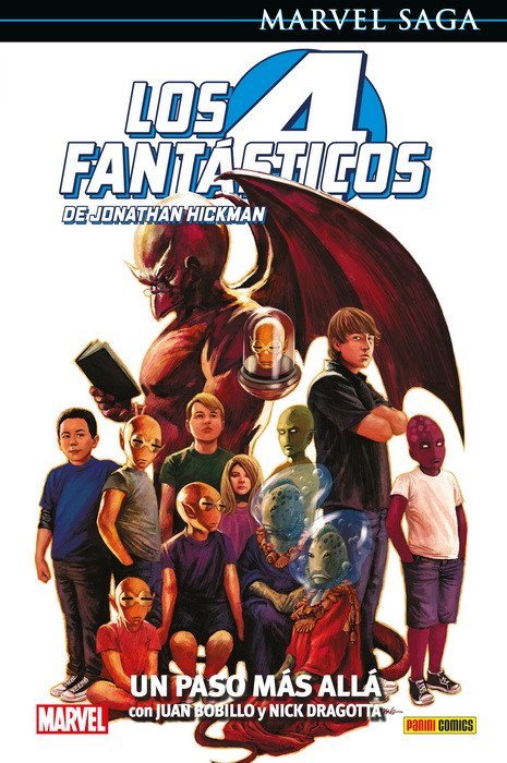 Los 4 Fantasticos de Jonathan Hickman 07: Un Paso Más Allá (Marvel Saga)
