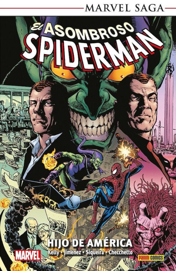 El Asombroso Spiderman 22: Hijo De America (Marvel Saga) (Edición Rústica)