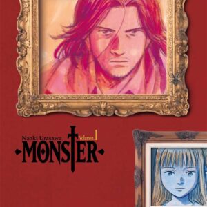 Portada de Monster Kanzenban 01 con el Dr. Kenzo Tenma, manga de Urasawa
