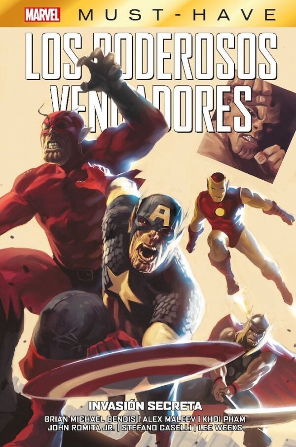 Marvel Must-Have: Poderosos Vengadores 03: Invasión Secreta