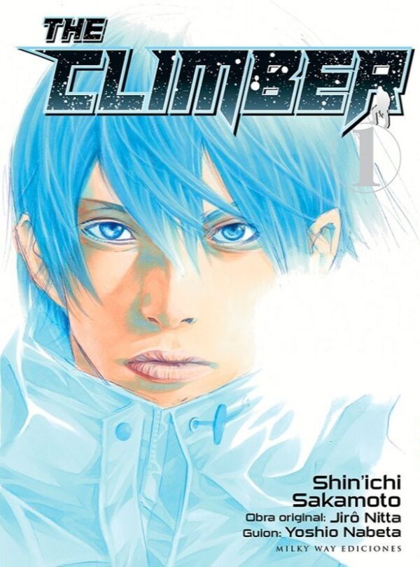 Portada de The Climber 01 con Buntarô Mori escalando el instituto