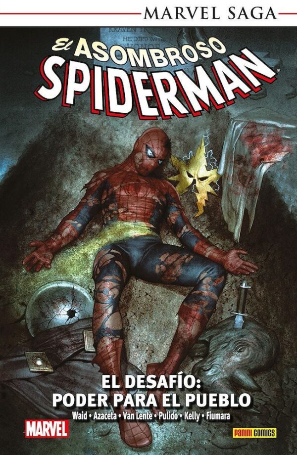 Marvel Saga Spiderman 25 El Desafio Poder Para el Pueblo