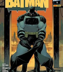 Portada de Absolute Batman 01 con el Caballero Oscuro en su versión más cruda