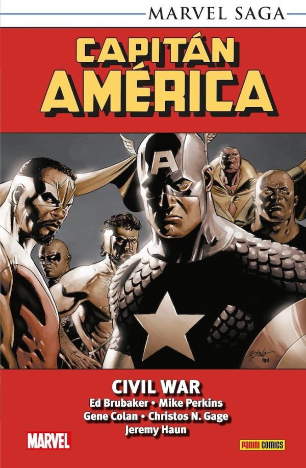 Marvel Saga TPB Capitan America 4 Civil War