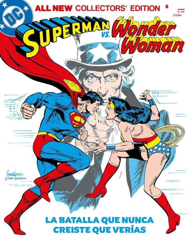 DC Facsimil Superman Vs Wonder Woman