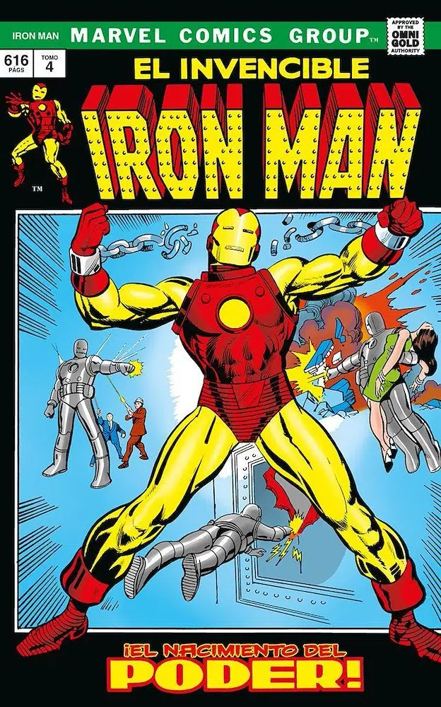 Iron Man Marvel Gold 4
