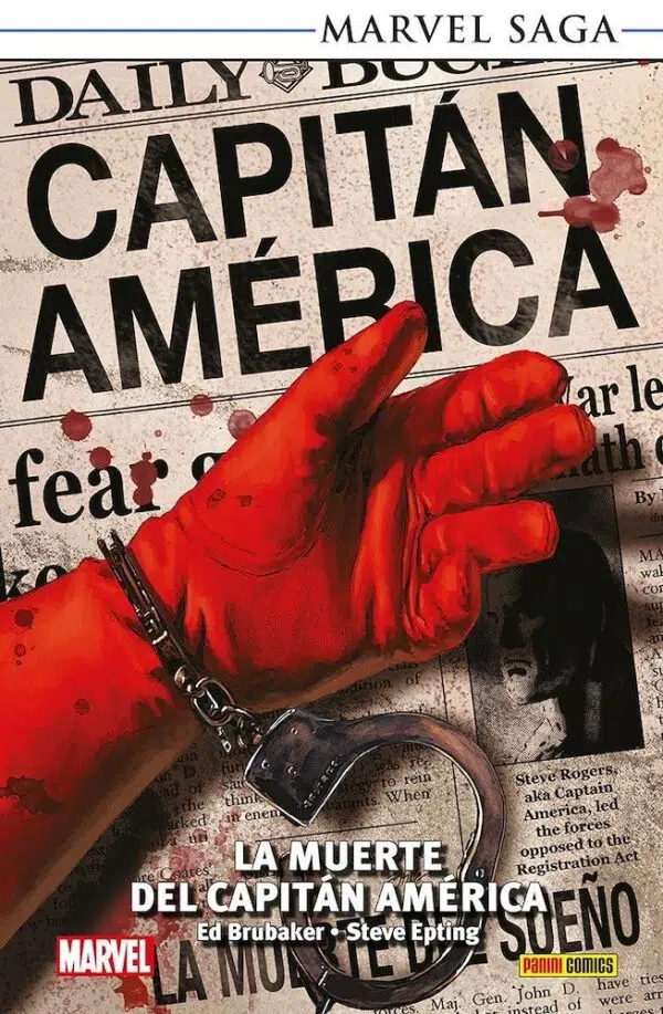 Marvel Saga TPB Capitan America 05 La Muerte Del Capitan America