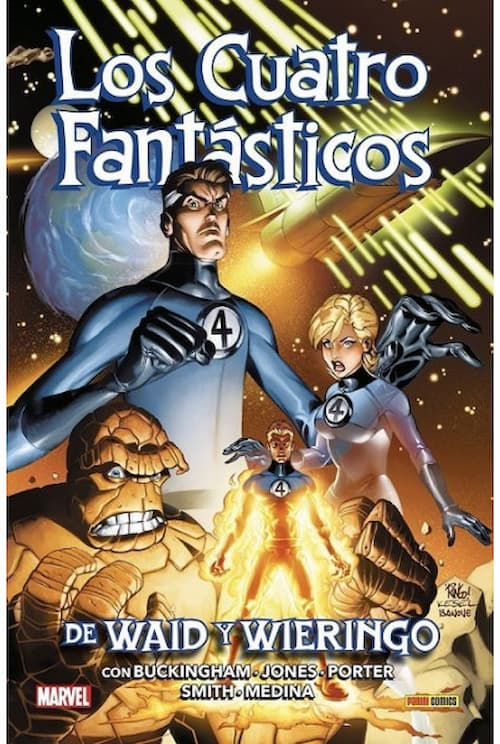Comic de los 4 fantasticos de waid y wieringo