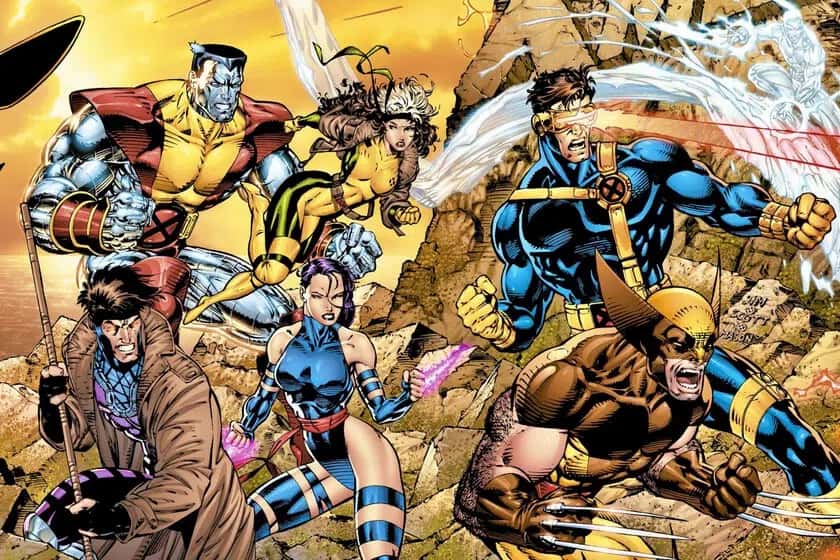 Superhéroes X-men como Lobezno, Gambito, Cíclope y muchos más en acción para luchar contra el crimen