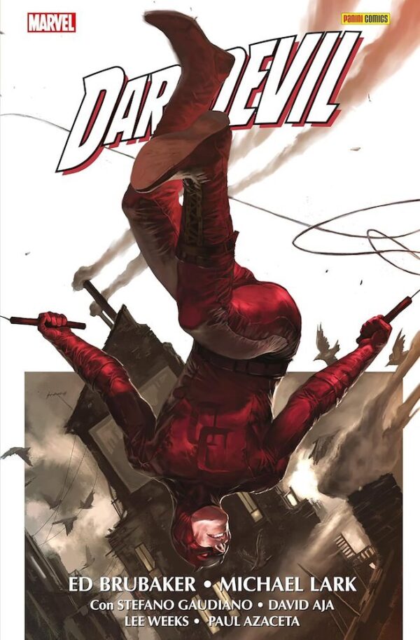 Portada Daredevil de Ed Brubaker y Michael Lark 01, Matt Murdock al límite