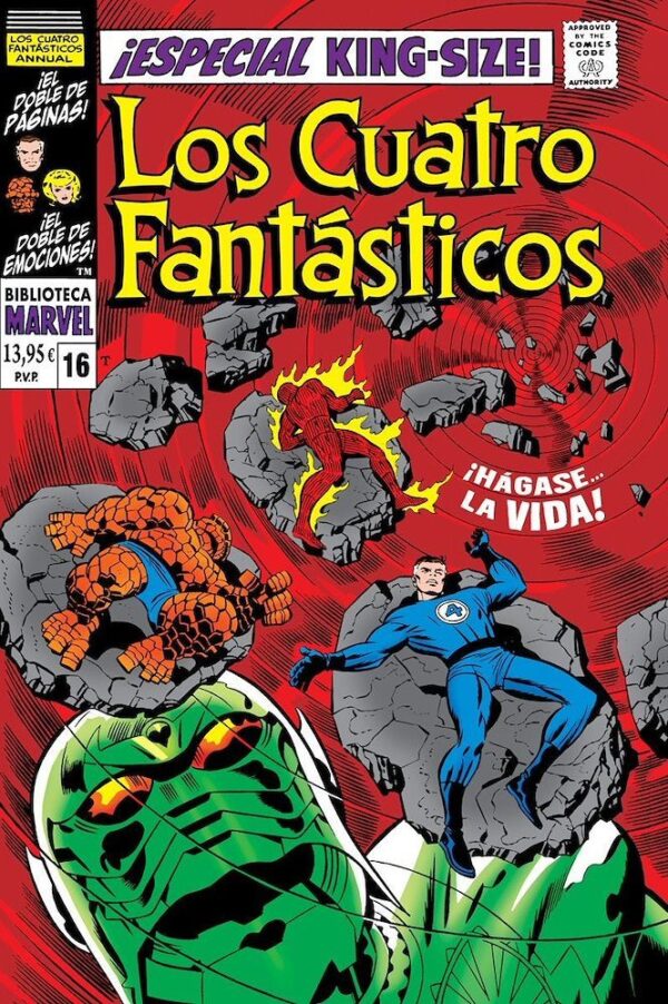 Los 4 Fantasticos Biblioteca Marvel 16