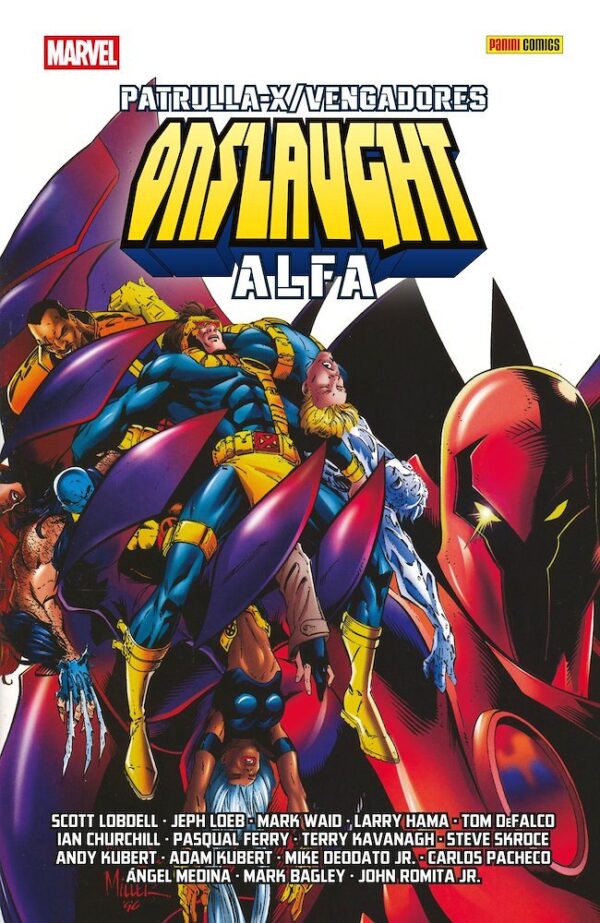 Patrulla X Vengadores Onslaught Alfa