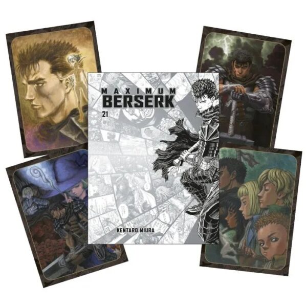 Maximum Berserk 21 Portada Alternativa Y Postales