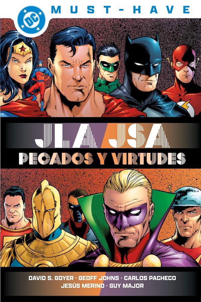 DC Must Have JLA JSA Pecados Y Virtudes