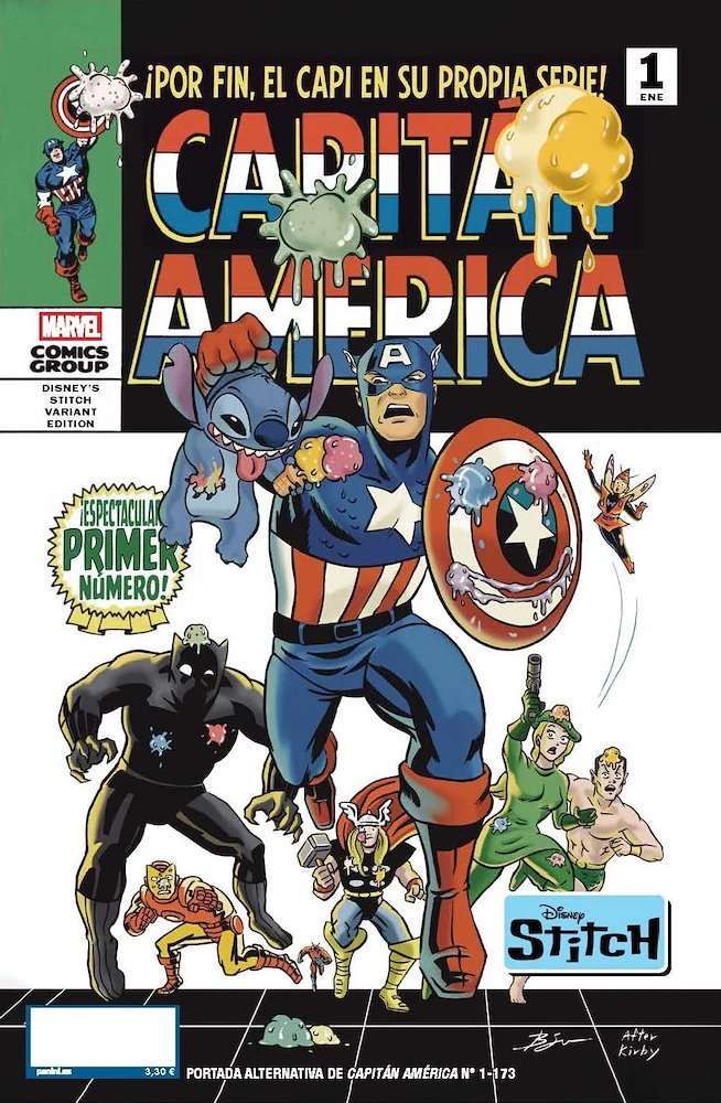 Capitan America 01 Portada Alternativa
