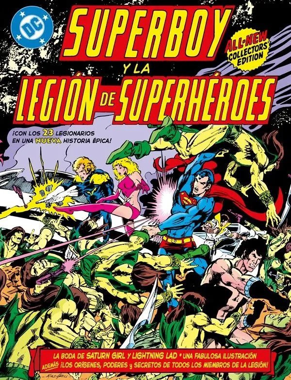 Facsimil Superboy Y La Legion De Superheroes
