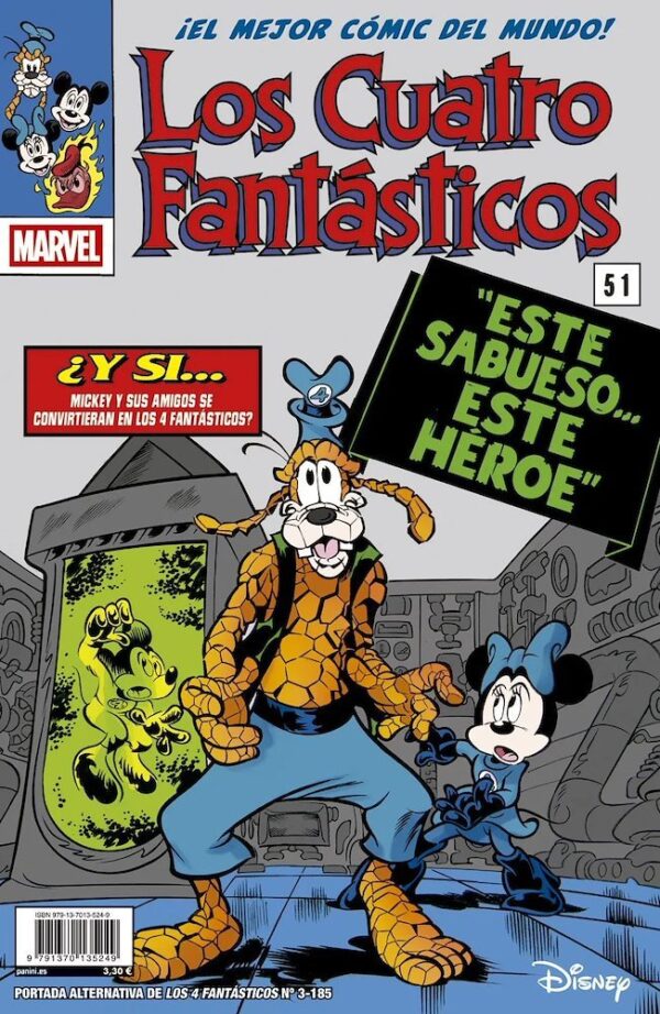 Los 4 Fantasticos 3 Portada Alternativa