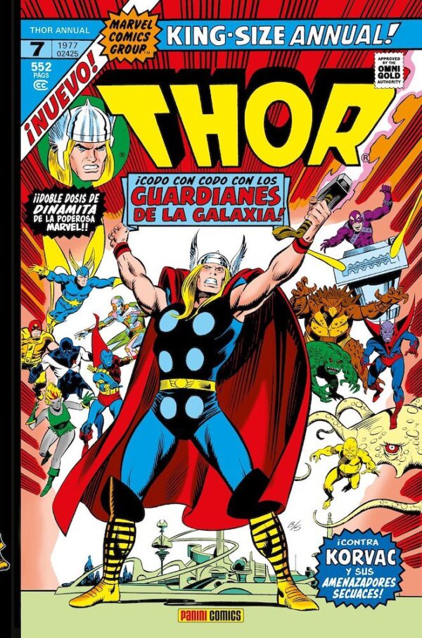 El Poderoso Thor Marvel Gold 07