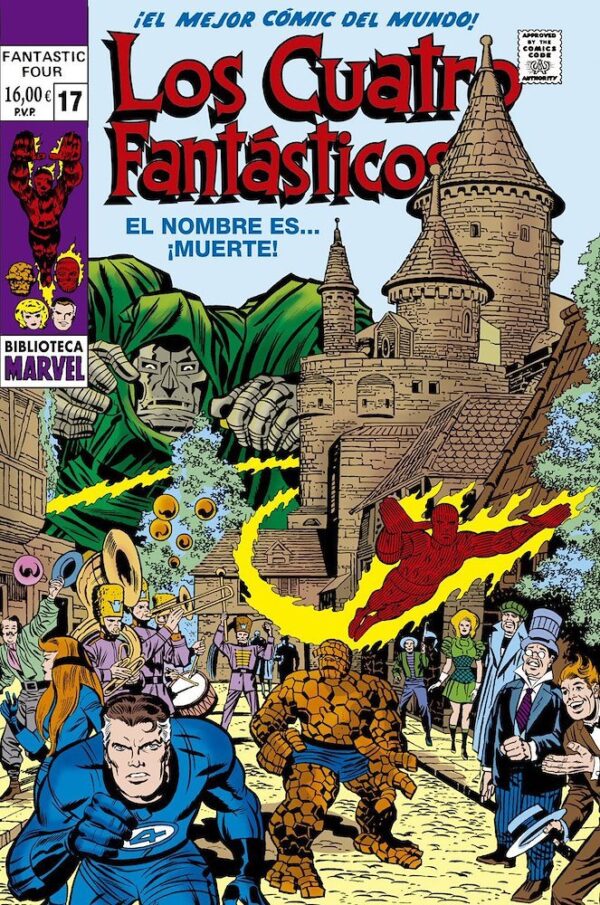 Biblioteca Marvel 117 Los Cuatro Fantasticos 17