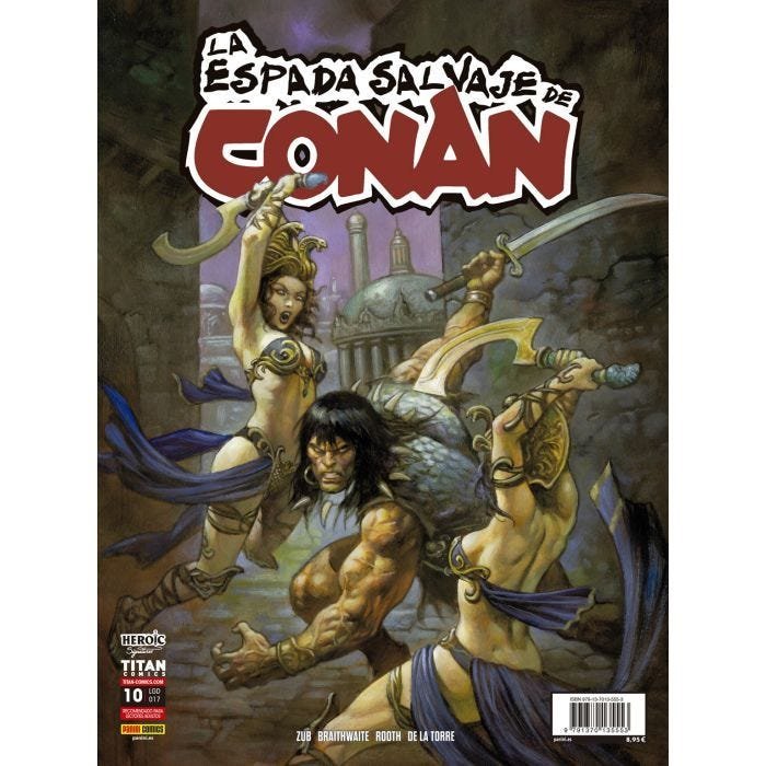 La Espada Salvaje De Conan 10 (Rustica)