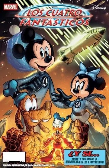 Los 4 Fantasticos 05 Portada Disney