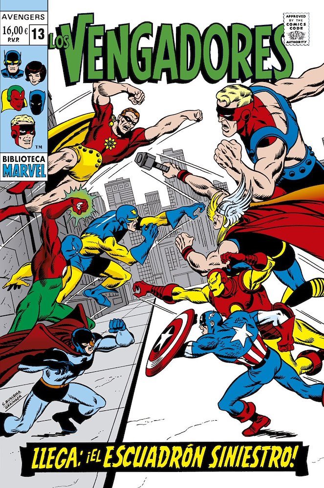 Biblioteca Marvel 122 Los Vengadores 13