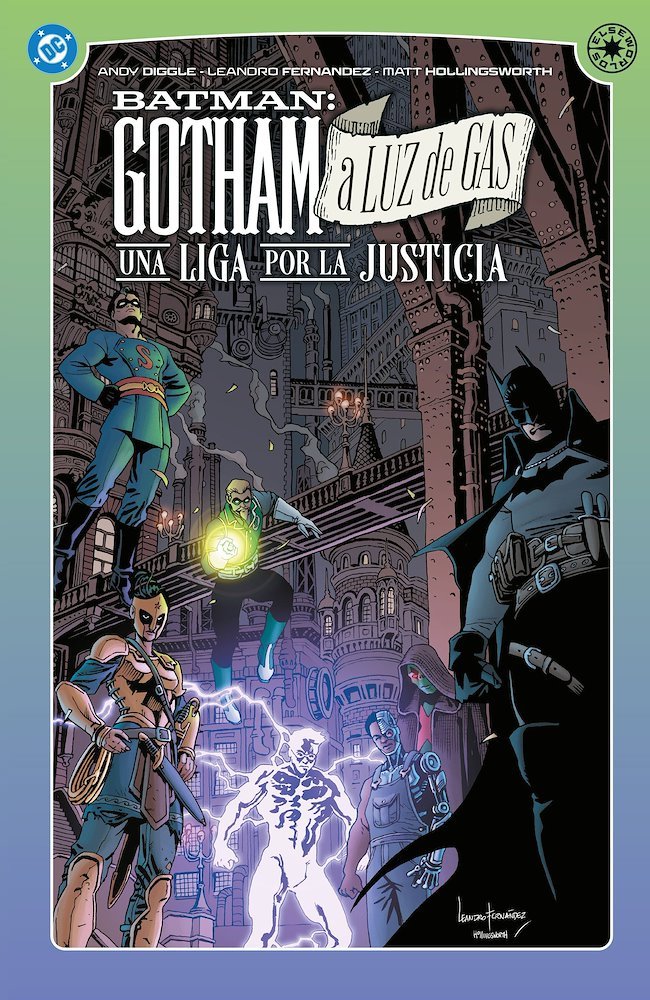 DC Elseworlds Gotham A Luz De Gas Una Liga Por La Justicia