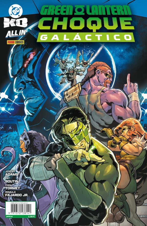 DC KO Green Lantern Choque Galactico