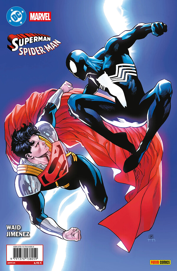 Superman Spiderman Vol 01 Portada Daniel Sampere
