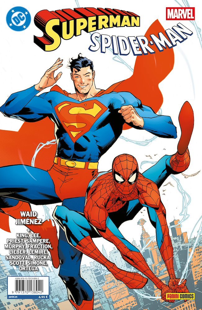 Superman Spiderman Vol 01 Portada Jorge Jimenez