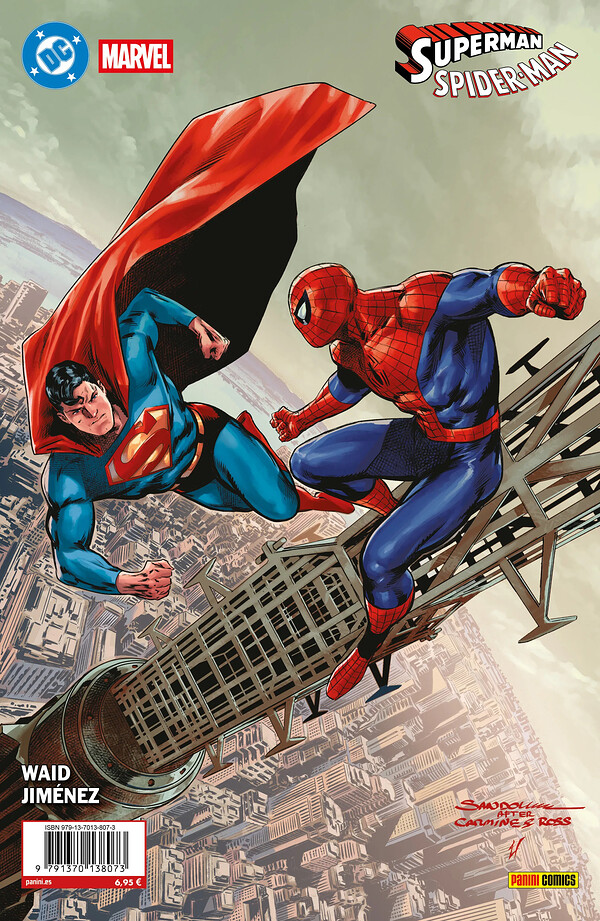 Superman Spiderman Vol 01 Portada Rafa Sandoval