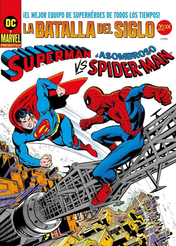 Superman VS El Asombroso Spiderman DC Marvel Treasury Edition