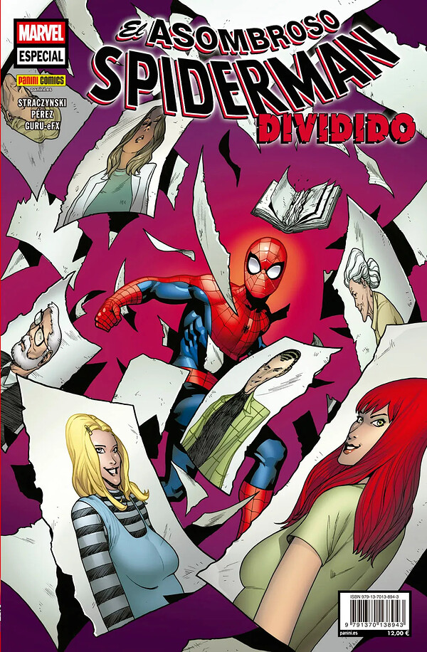 El Asombroso Spiderman Dividido (Portada Pere Perez)