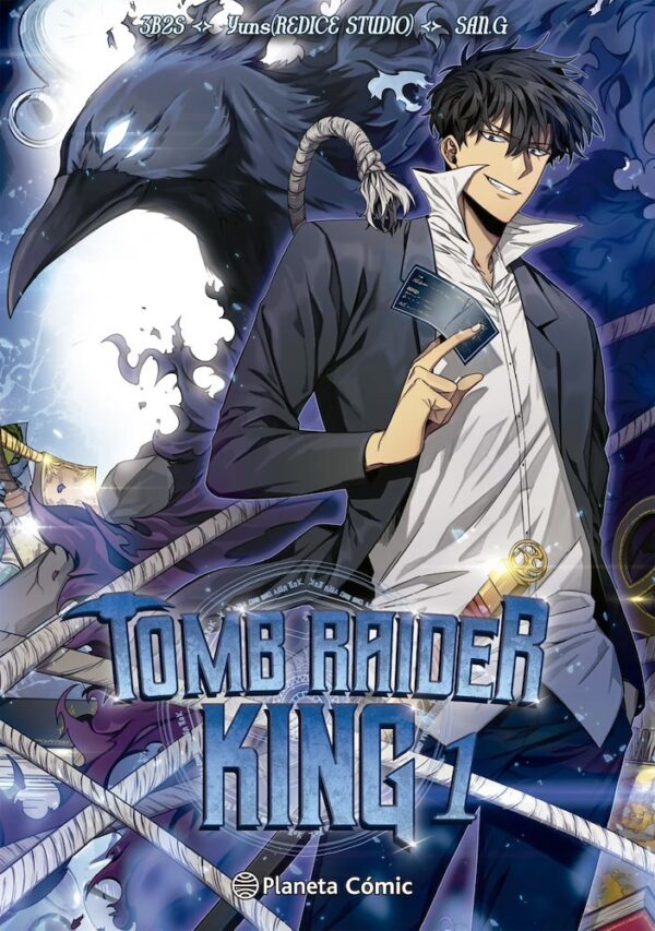 Portada de Tomb Raider King 01 con Seo Jooheon, protagonista del manhwa