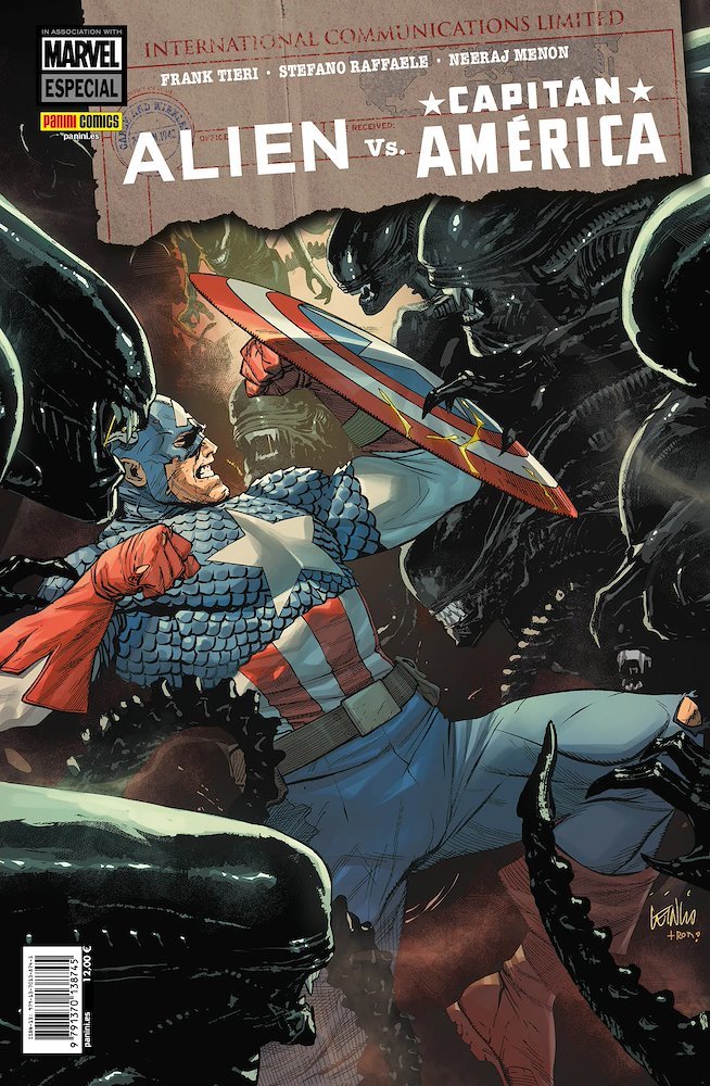 Alien VS Capitan America