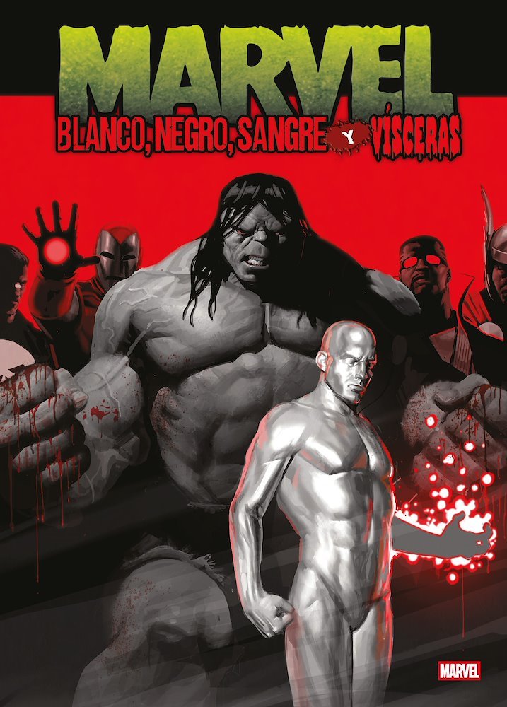 Marvel Blanco Negro Sangre Y Visceras