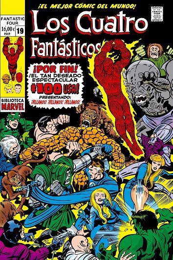 Biblioteca Marvel 133 Los 4 Fantasticos 19