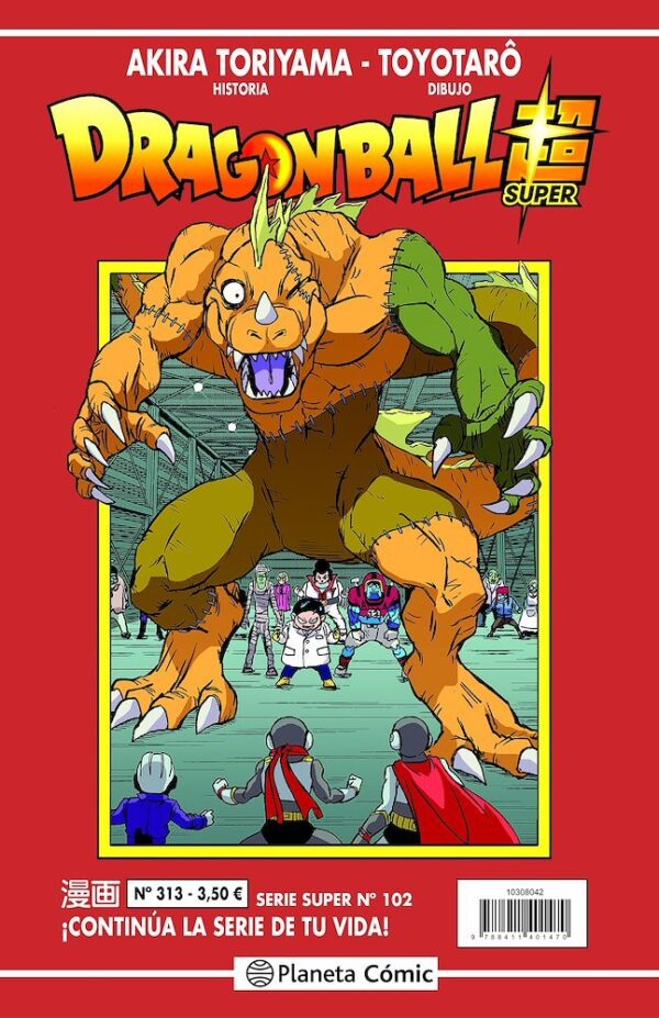 Drabon Ball Super Serie Roja 313