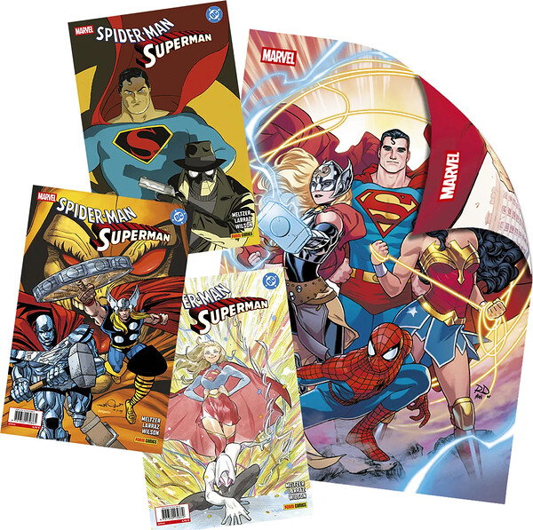 Spiderman Superman 01 (Pack Portadas)