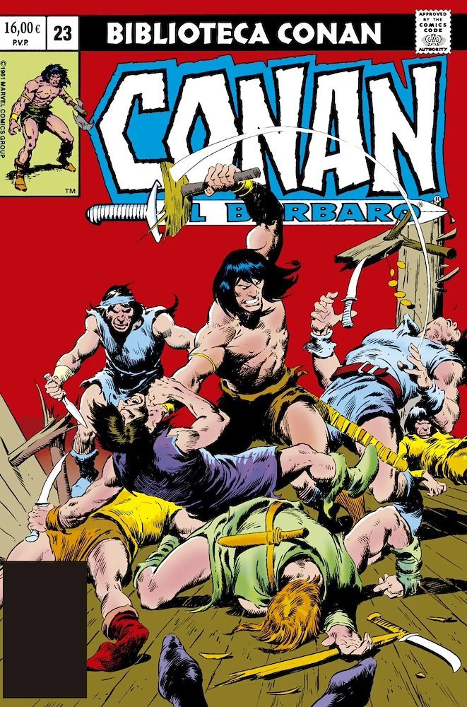 Biblioteca Conan Conan El Barbaro 23