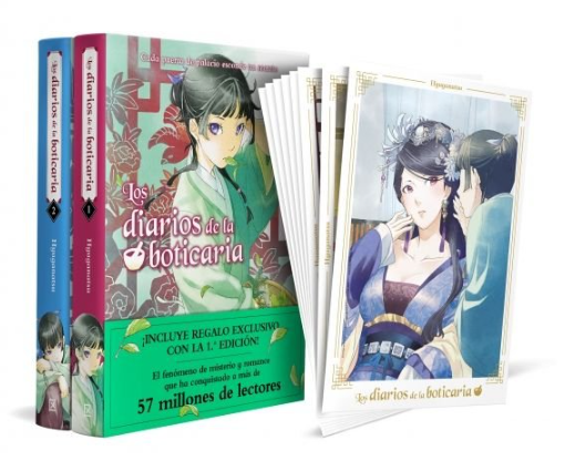 LOS DIARIOS DE LA BOTICARIA LA NOVELA ORIGINAL 1 2 PACK